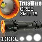 CREE XM L T6 LED 1600Lm Flashlight Torch Z13 Rechargeable Zoomable 