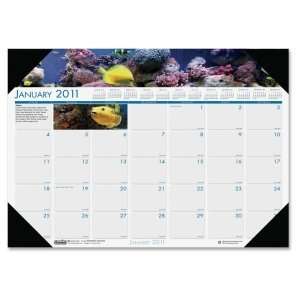  House of Doolittle Earthscapes Sea Life Desk Pad Calendar 