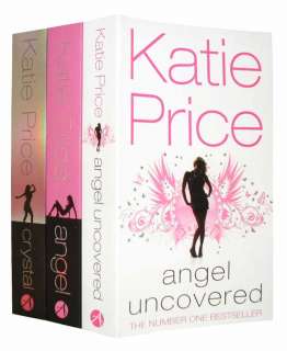 Katie Price 3 Books Set Crystal Angel Uncovered Jordan  