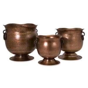  IMAX Old World Planters Set Of 3