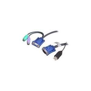  IOGEAR 6 ft. PS/2 to USB Intelligent KVM Cable 