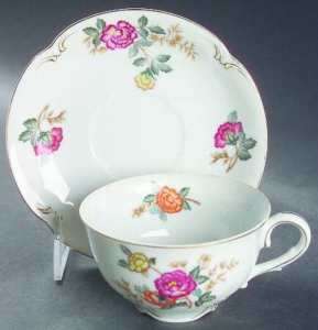 Charm Crest China Japan Mayfair Cup and Saucer  
