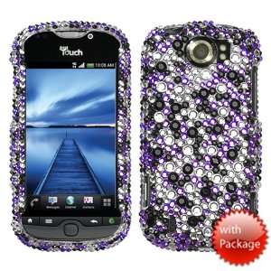  HTC myTouch 4G Slide Case Purple Silver Stardust Elite 