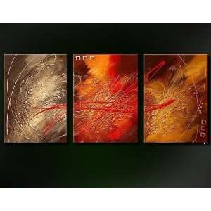 Modern Abstract Art Oil Painting STRETCHED READY TO HANG Bang Art 