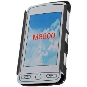  Cellet Black Rubberized Proguard Cases for Samsung M8800 