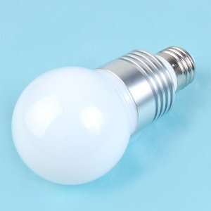  E27 3W White Screw Base Ball LED Bulb Light Lamp