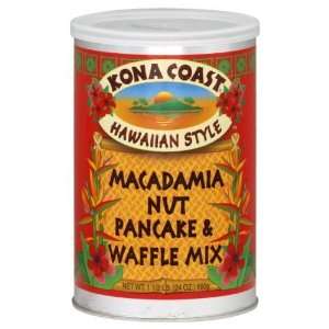Kona Coast Macadamia Nut Pancake Mix, 24 Ounce  Grocery 
