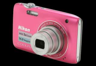  digital camera pink 26268 imaging resolution effective 14 megapixel 