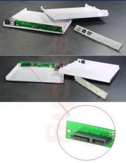 USB to SATA External Slim Case for Laptop CD,DVD Rom