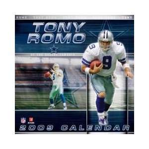   ROMO Dallas Cowboys 2009 NFL Monthly 12 X 12 PLAYER WALL CALENDAR