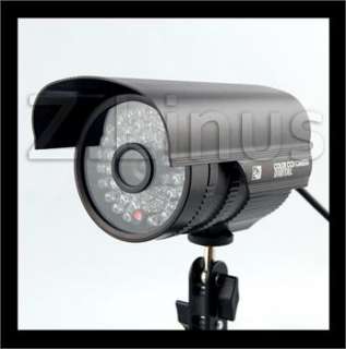 6mm Lens 48 LEDs Outdoor Security IR CCTV CMOS Camera  