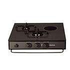   LP Propane tank Cooktop Drop In Stainless Steel Black 2 Burner