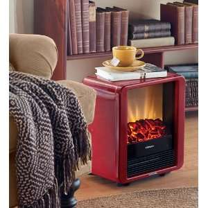  Mini Cube Electric Stove With Independent Heater And Flame 