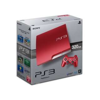 SONY PlayStation 3 PS3 320GB Scarlet Red   Brand New Limited Edition 