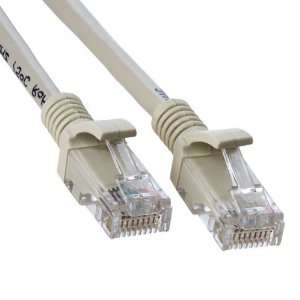  Cat6 RJ45 Patch Ethernet LAN Network Cable   5 ft Gray 