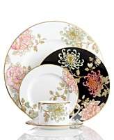 Marchesa by Lenox Dinnerware, Painted Camellia Collection