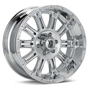 22 inch KMC XD Hoss chrome wheels rims 5x150 +30 Tundra  