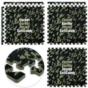  Floor Pad, SoftCamo, Hunter Green, 10 x 42 Set, Total Sq 