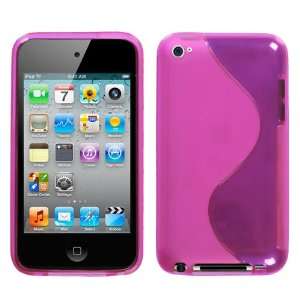  Hot Pink (S Shape) Candy For Apple Ipod Touch 4g 4th Generation 