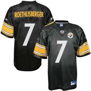   Steelers BLACK Equipment   Replica NFL YOUTH Jersey