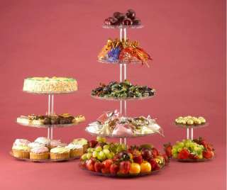   PARTY / WEDDING CUPCAKE CAKE STAND (PLASTIC)   TOWER CAKESTAND  