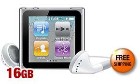Apple   16GB iPod nano (6th Gen) SILVER