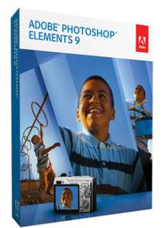 Adobe Photoshop Elements 9 w/ Free Lightroom Trial in Original BOX 