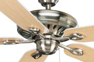 Air Pro Brushed Nickel Transitional Ceiling Fan 52 W  