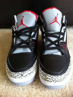 Air Jordan 3 Retro Black Cement NIB Mens Size 10 USA SELLER 