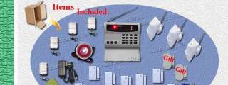 Wireless Home Alarm Security System Safe House Alarm Surveillance w 