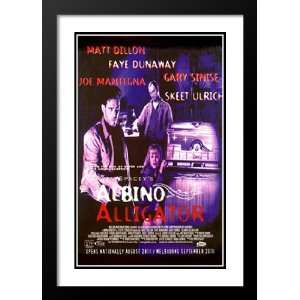  Albino Alligator 32x45 Framed and Double Matted Movie 