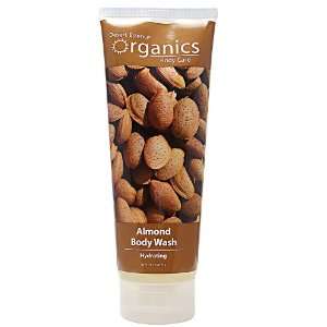   Organics Hydrating Body Wash, Almond 8 oz.