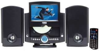 NAXA NDL 431 7 DVD/CD Player Home Audio AM/FM Radio 840005002421 