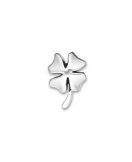 Donatella Charm, Sterling Silver Four Leaf Clover Bead   Symbols Shop 