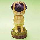 whimsical 3 bobblehead pug new mib detailed 