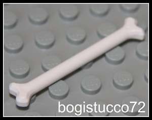 Lego Ninjago x1 White Long Bone ★ Dog Animal Skeleton Body Weapon 