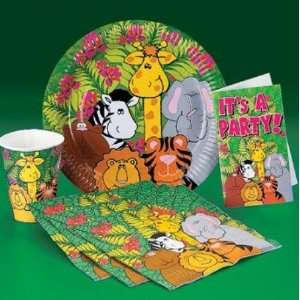  Zoo Jungle Animal Party Paper Plates (2 dz) Toys & Games