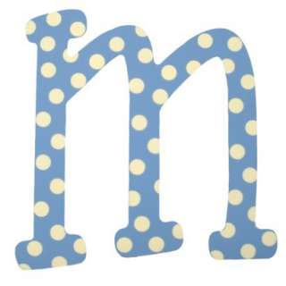 My Baby Sam Blue Polka Dot Letter   m.Opens in a new window