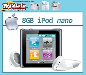 Apple 8GB iPod nano  Player GRAPHITE MC688LL/A NEW  