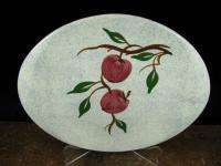 Southern Potteries Blue Ridge Apple Jack Large Platter  