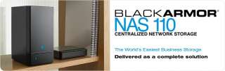  Seagate BlackArmor NAS 110 1 TB Network Attached Storage 