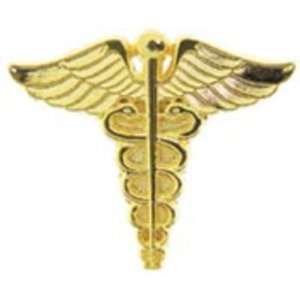  U.S. Army Medic Caduceus Pin Gold Plated 1 Arts, Crafts 