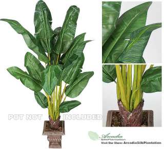 Banana Artificial Trees silk Plant Palm Tropical  