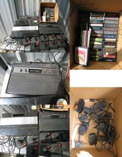 HUGE LOT OF ATARI CONSOLES, GAMES and ACCESSORIES  