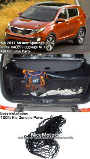 KIA 2011 Sportage Trunk Cargo NET Luggage OEM Genuine  