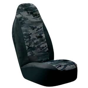 Auto Expressions Camo Black Universal Fit Front Seat Cover