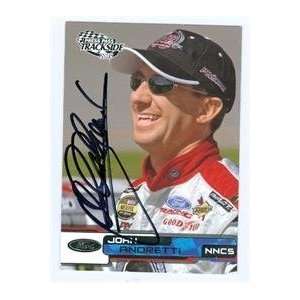   John Andretti autographed Trading Card (Auto Racing) 