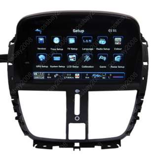 PEUGEOT 207 207CC Car GPS Navigation System DVD Player  