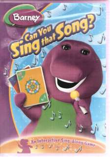 Barney Baby Bop & BJ musical game show Can You Sing That Song Children 