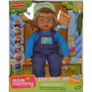   Price BOY Little Mommy Baby Knows Interactive Doll Toys & Games